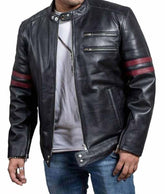 Being Human Sam Witwer Biker Leather Jacket